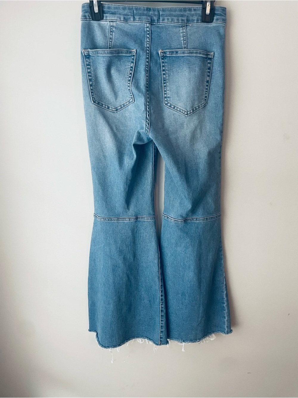 We the Free Light Blue High-Rise Flare Jeans - Picture 6 of 8
